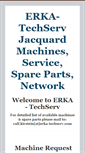 Mobile Screenshot of erka-techserv.com