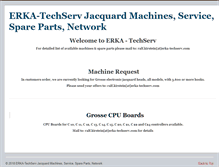 Tablet Screenshot of erka-techserv.com